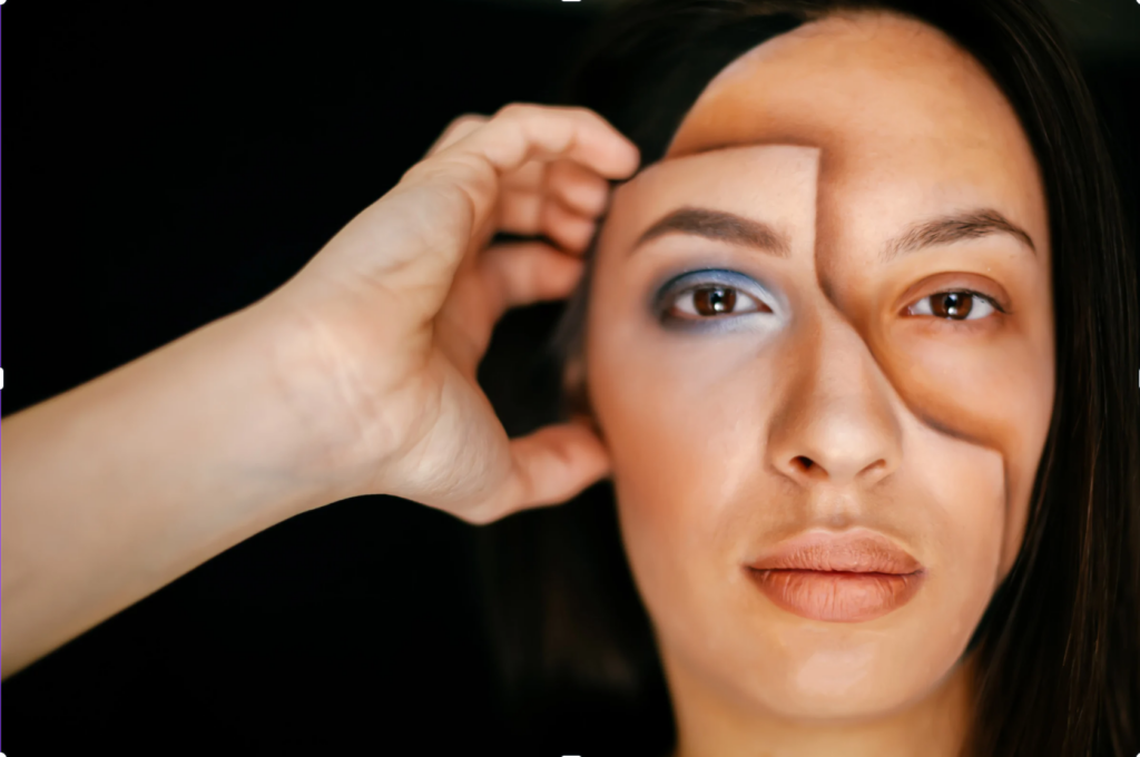 Static part of the SBOM is not static - picture of a woman that changes her face.